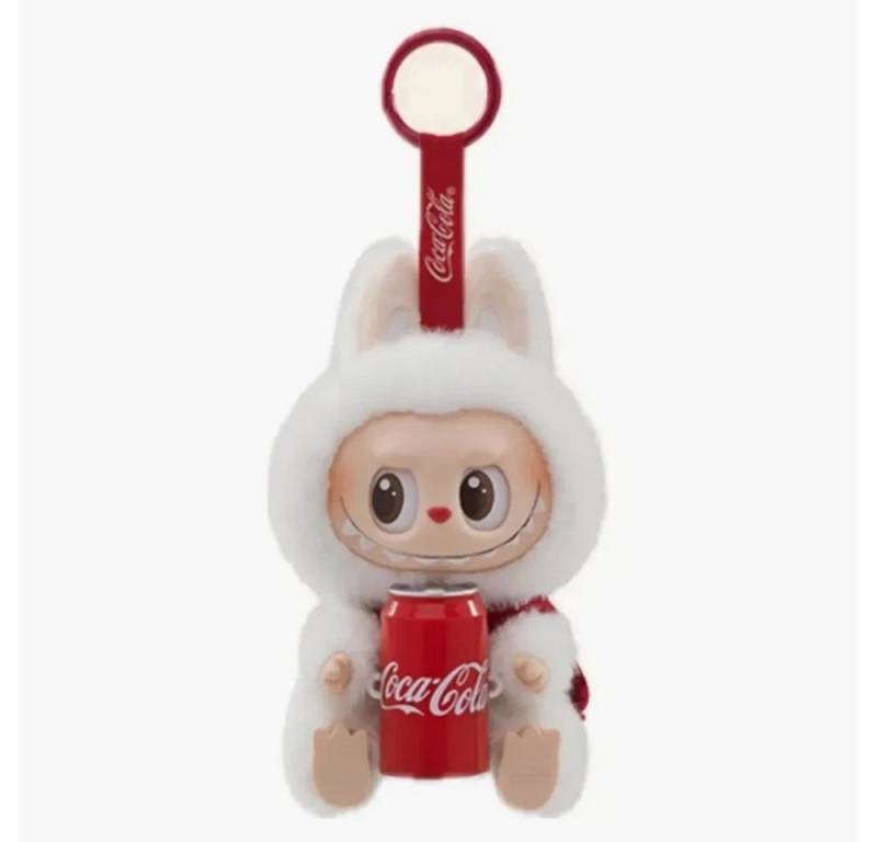 Pop Mart Schlüsselanhänger Pop Mart Labubu The Monsters Coca Cola Series Happy Factor Vinyl von Pop Mart