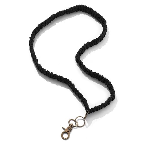 Pop-n-Teach Haargummi-Schlüsselband für Ausweise, Schlüssel, süßes Lehrer-Schlüsselband für Frauen, Krankenschwestern oder Kreuzfahrt, dehnbares einziehbares Schlüsselband von Pop-n-Teach