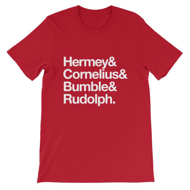 Hermey Und Cornelius Bumble & Rudolph The Red Nosed Reindeer -T-Shirt Geschenk - Weihnachtsfilm von PopFrenzy