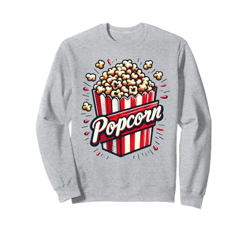 Popcorn Tshirt Damen Sweatshirt von Popcorn Tshirt Damen