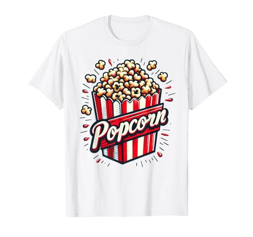 Popcorn Tshirt Damen T-Shirt von Popcorn Tshirt Damen