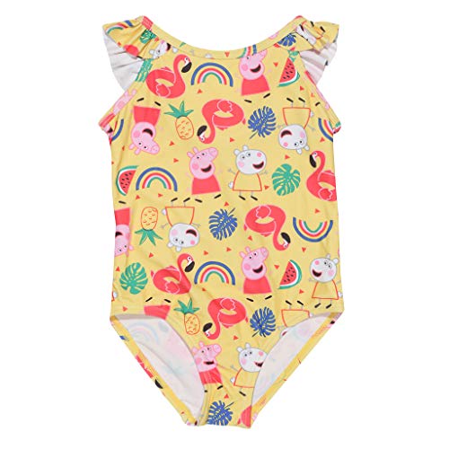 Peppa Pig Und Suzy Regenbogen Baby-Badeanzug Mehrfarbig 92 | Geschenkidee für Mädchen, Kinderbekleidung, Baby & Kleinkind Größen von Popgear