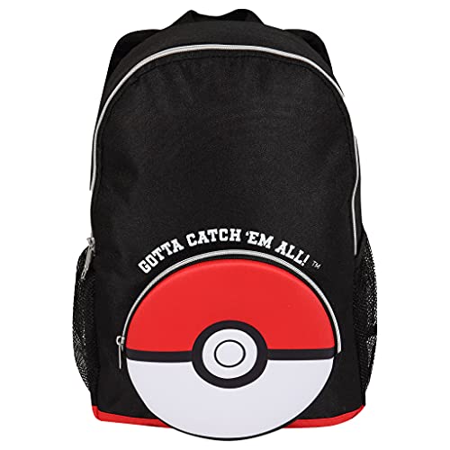 Pokemon Poke Ball Fang Em alle Jungen Rucksack, Offizielle Ware. | Zurück zu Schule, Kinder Rucksack, Kindertaschen, Geburtstags-Geschenk-Idee für Jungen von Popgear