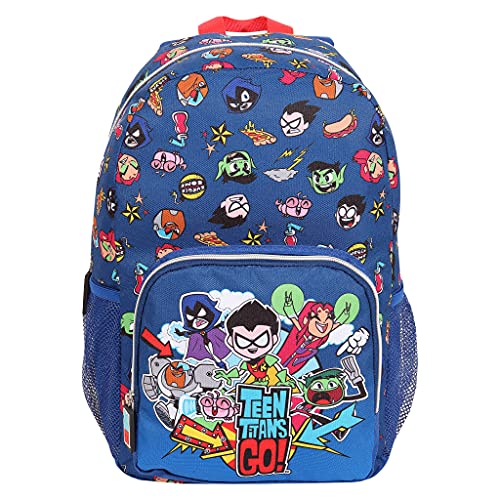 Popgear DC Teen Titans gehen Charaktere Jungen Rucksack Mehrfarbig Eine Größe von Popgear