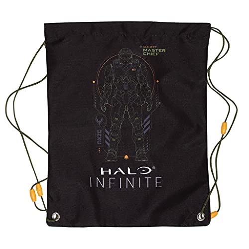 Popgear Halo Infinite Meister Chief Jungen Gym Back Black One Size von Popgear