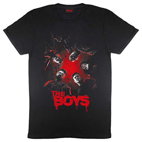 The Boys Vigilantes Freund Fit T Shirt, Damen, S-5XL, Schwarz, Offizielle Handelsware von Popgear