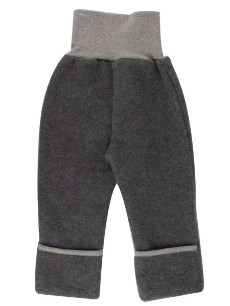 Popolini Baby und Kinder Fleece Hose Bio-Wolle/Bio-Baumwolle von Popolini