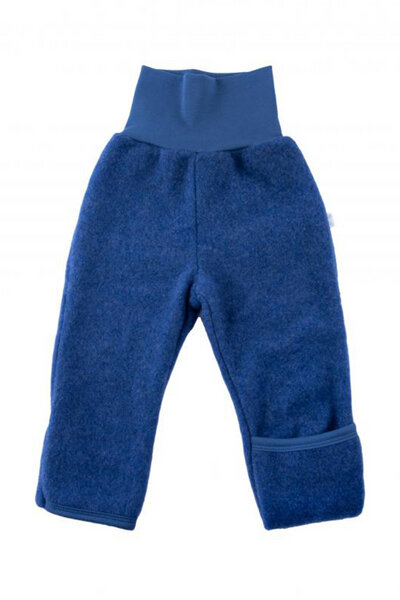 Popolini Baby und Kinder Fleece Hose Bio-Wolle/Bio-Baumwolle von Popolini