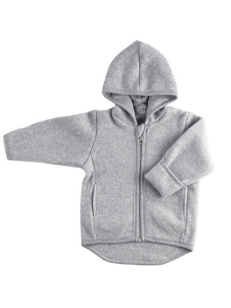 Popolini Baby und Kinder Fleece Jacke reine Bio-Baumwolle von Popolini