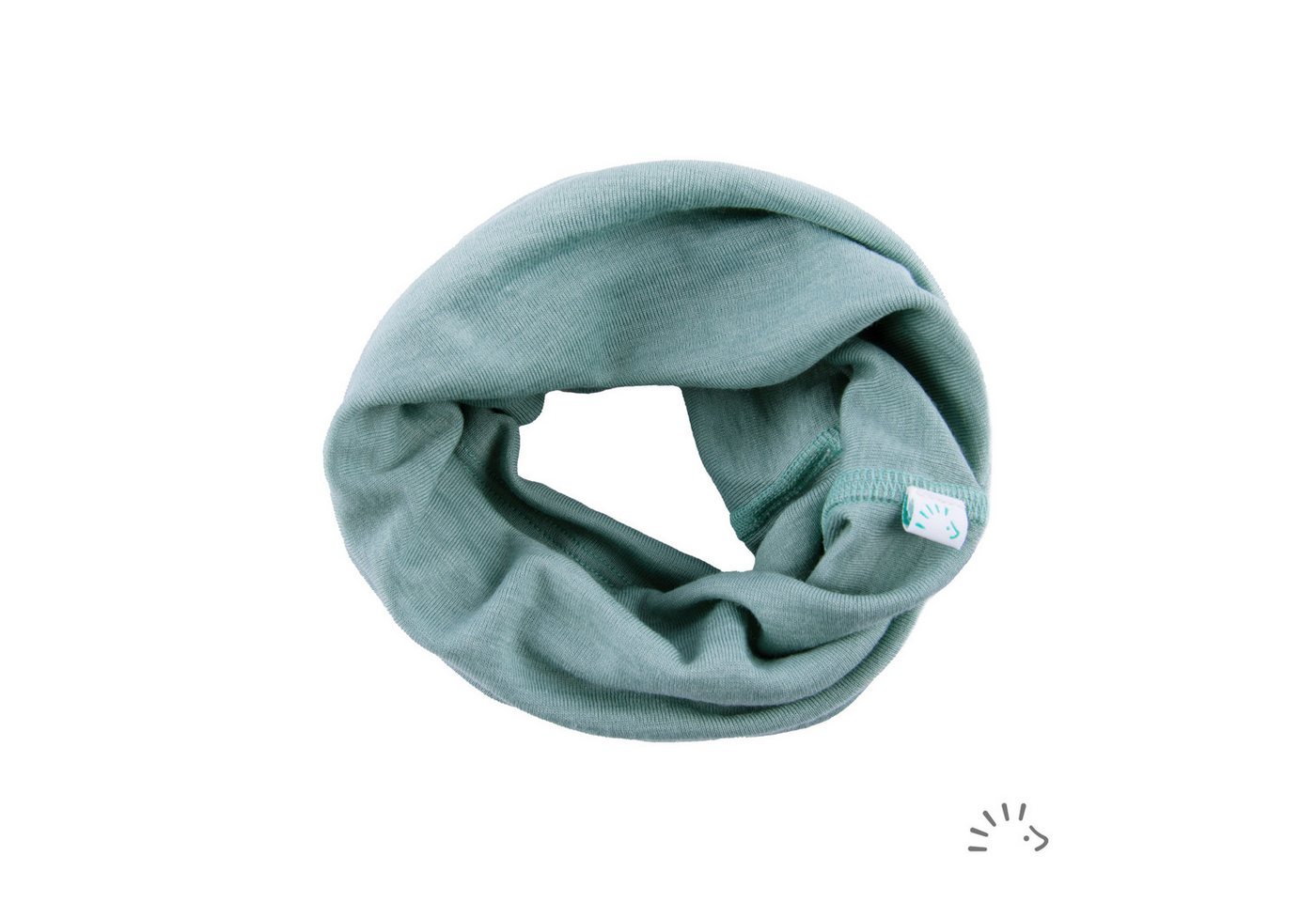 Popolini Schal iobio by Popolini Loop Schlauchschal aus Wolle Seide, Schlauchschal Kinder Loop von Popolini