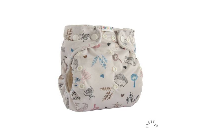 Popolini Stoffwindeln mitwachsende Überhose Snap2fit 3-15 kg von Popolini
