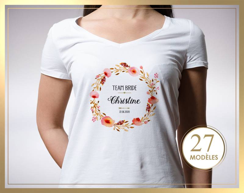 Junggesellenabschied T-Shirt, Personalisierbares T-Shirt von PoppyAndLillyStudio