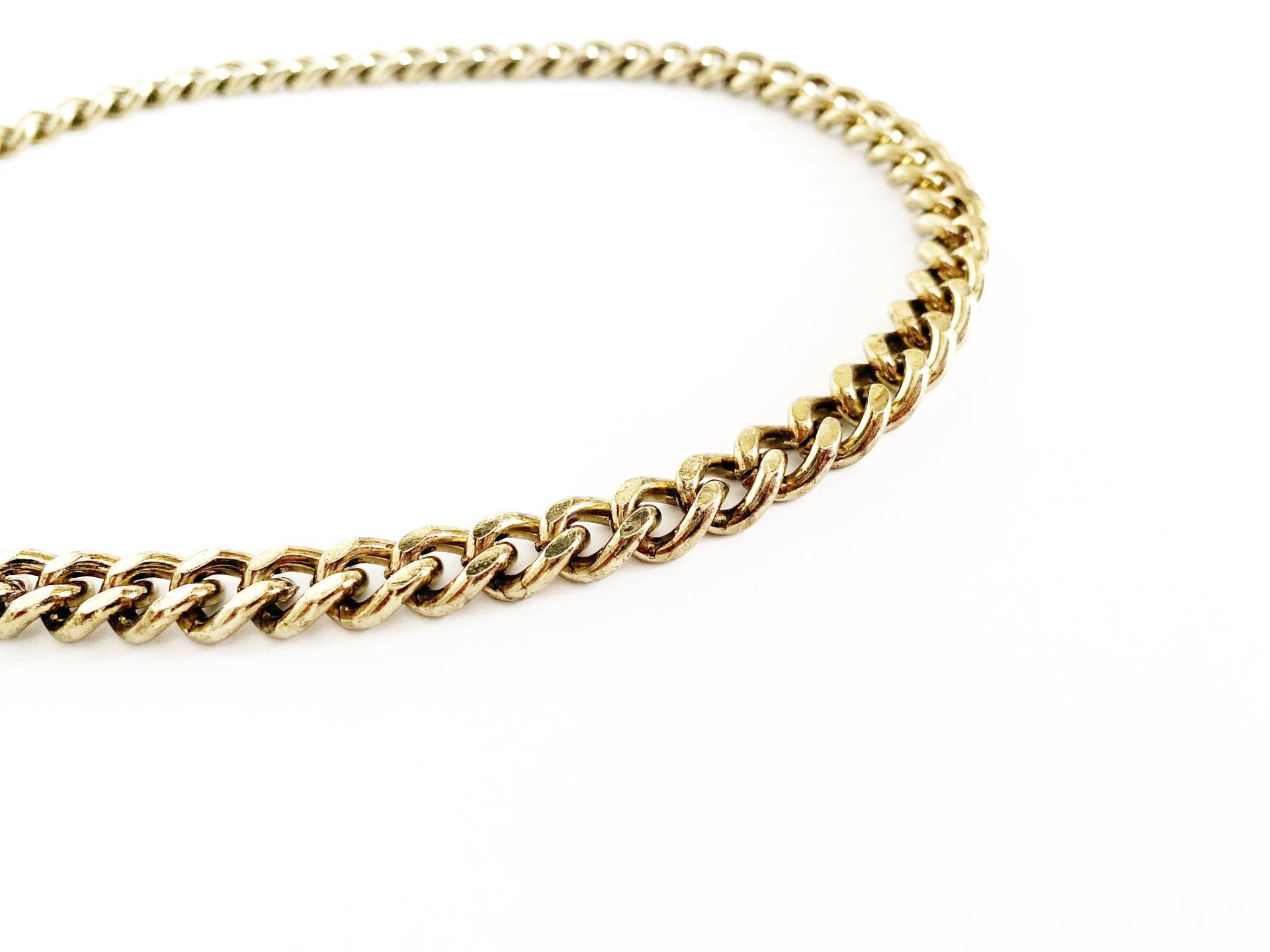 Sensationelle Vintage Gold Panzerkette | Chunky Schicke Halskette Schichtschmuck Statement Sensationelle Vintage Gold Panzerkette | Chunky Schicke Halskette Schichtschmuck Statement von PoppyHillVintage