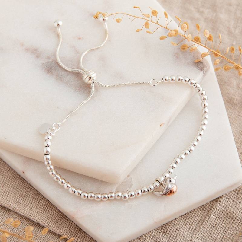 Rotkehlchen Armband - Weihnachtsgeschenk Für Sie von PoppyKittenJewellery