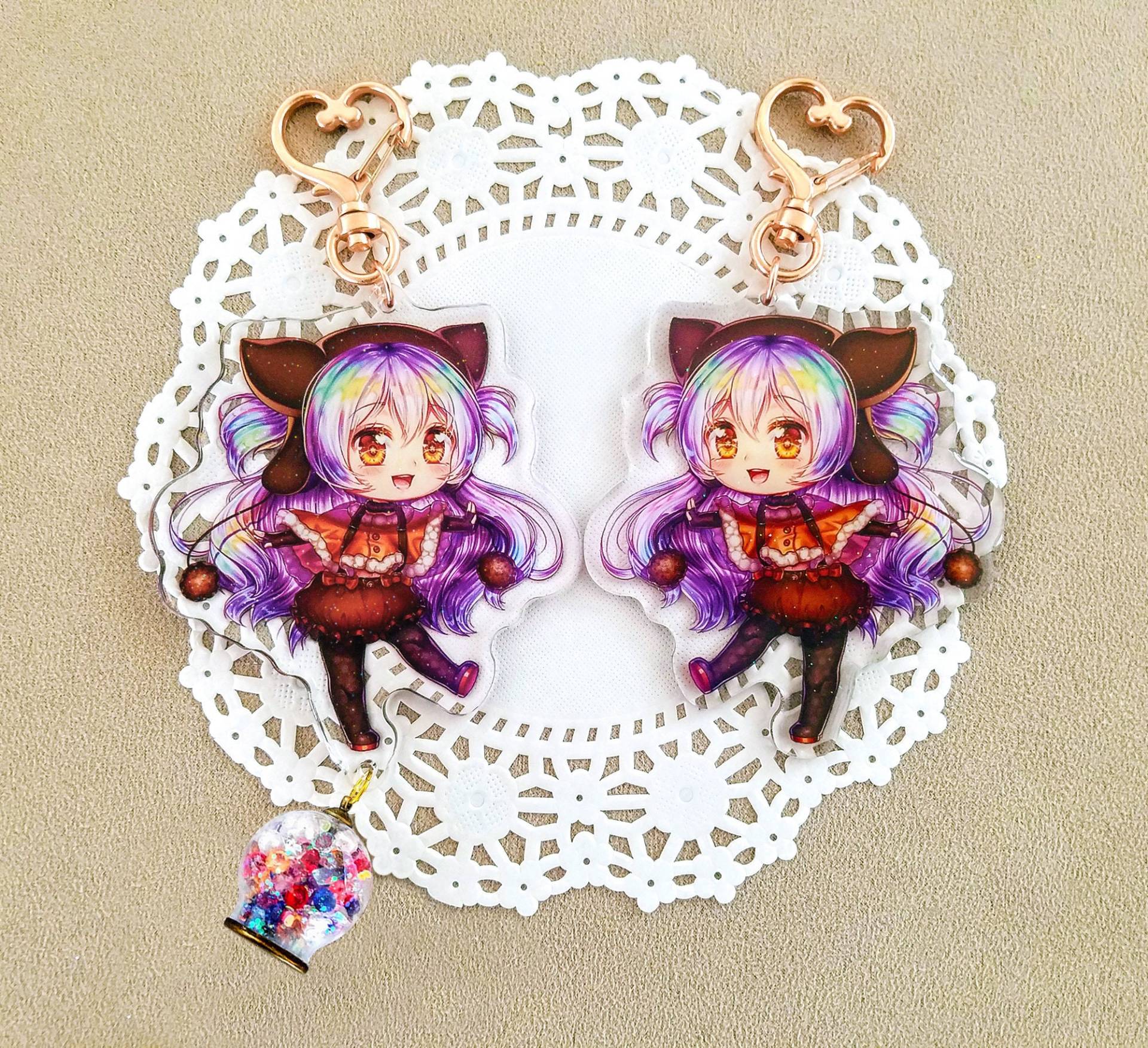Puella Magi Madoka Magica - Momoe Nagisa Acryl Schlüsselbund Puella Magi Madoka Magica - Momoe Nagisa Acryl Schlüsselbund von Poppypraise