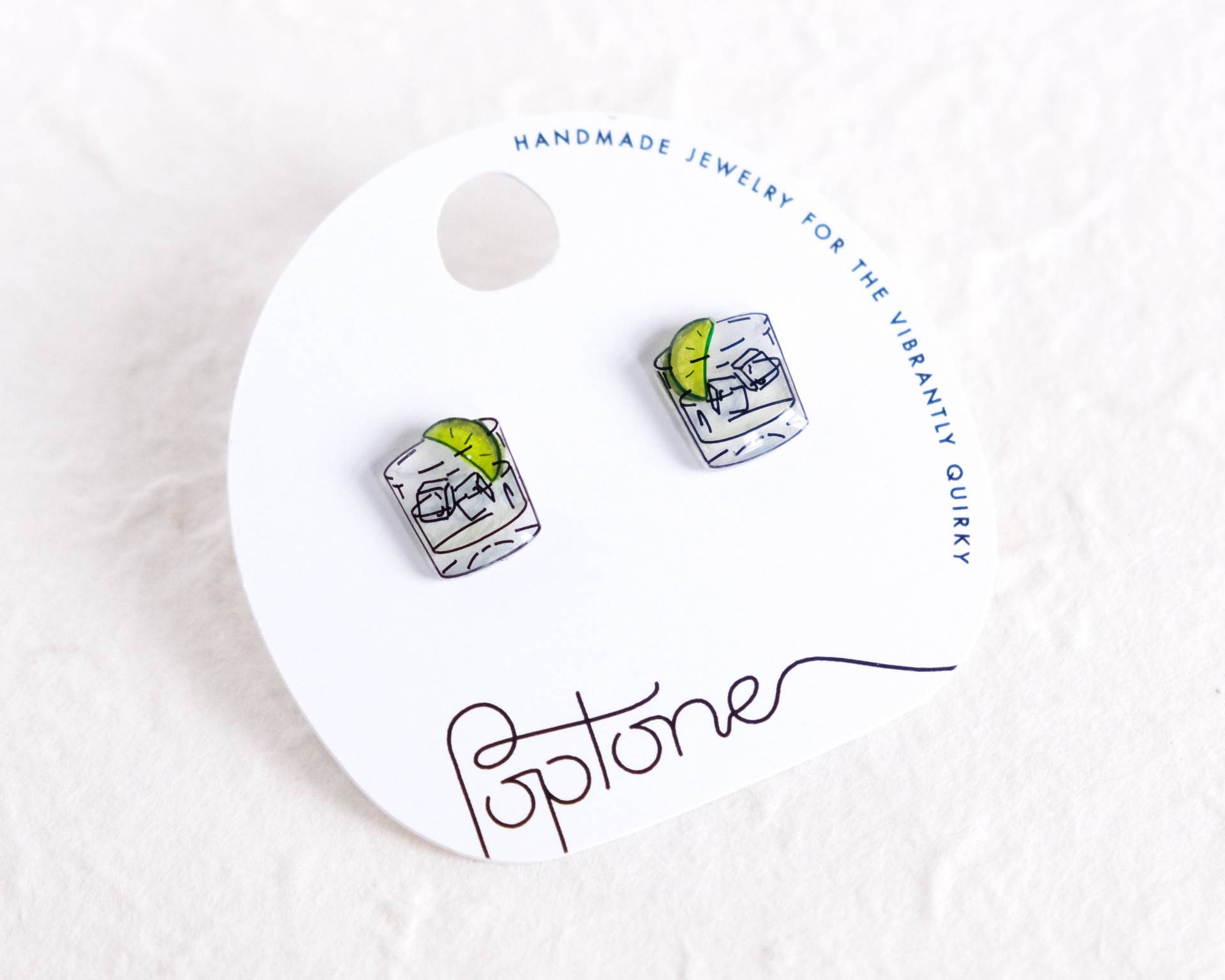 Tequila Und Lime Cocktail Drink Ohrringe/On The Rocks Mit Lime Scheibe Fiesta Ohrringen Tequila Und Lime Cocktail Drink Ohrringe/On The Rocks Mit Lime Scheibe Fiesta Ohrringen von Poptone