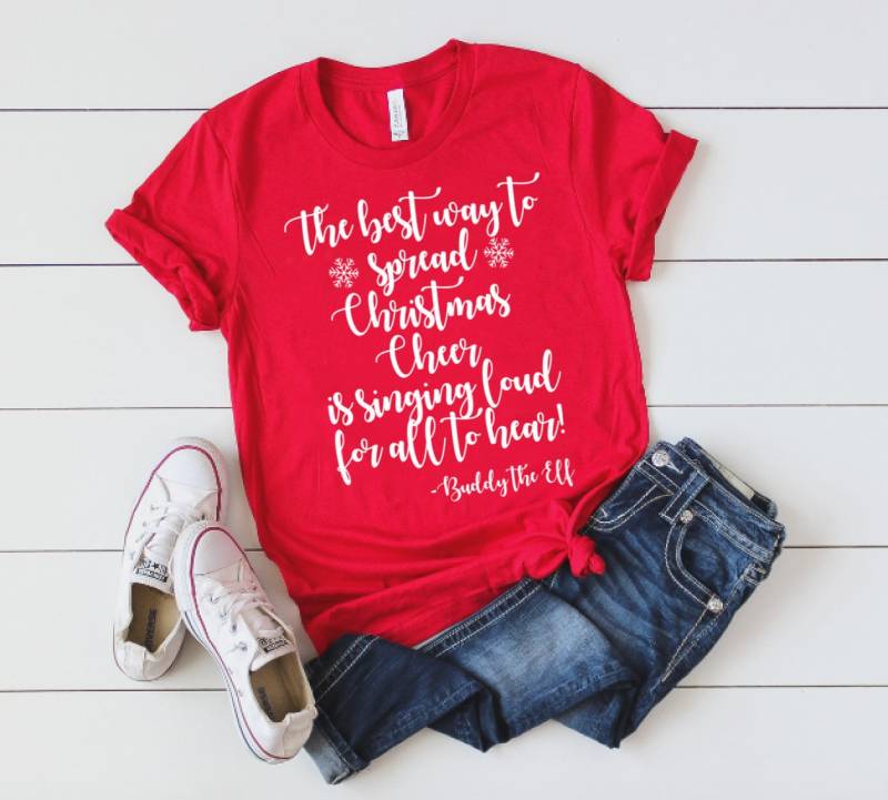 Beste Möglichkeit, Weihnachts-Jubelshirt, Frauen-Hässliches Weihnachtsshirt, Lustige Weihnachten, Grafik-T-Shirt, Frohe Weihnachten von PopularTeez
