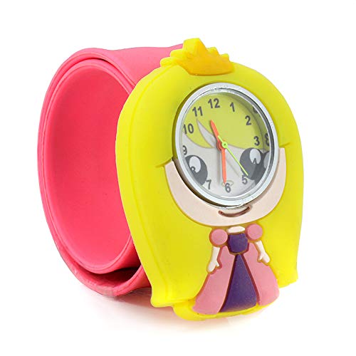 Princess Fantasy Pop-Armbanduhr für Kinder, Silikonarmband mit Quartz-Uhrwerken Hilft Kindern dabei, die Zeit zu lernen. von Popwatch