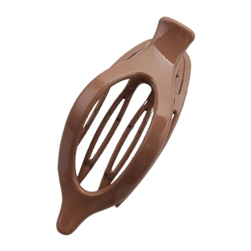 Porceosy Kunststoff Haarnadel Frauen Haarspange Damen Kunststoff Haarspange Set Fester Halt Haarnadel Leichte Haarklammer Trendy Haarschmuck Kaffee von Porceosy