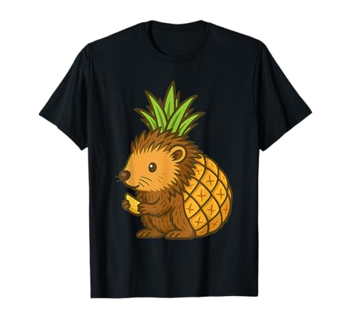 Lustiges Stachelschweinchen Ananas Tier Erwachsene Kinder T-Shirt von Porcupineapple Porcupine Pineapple Tees