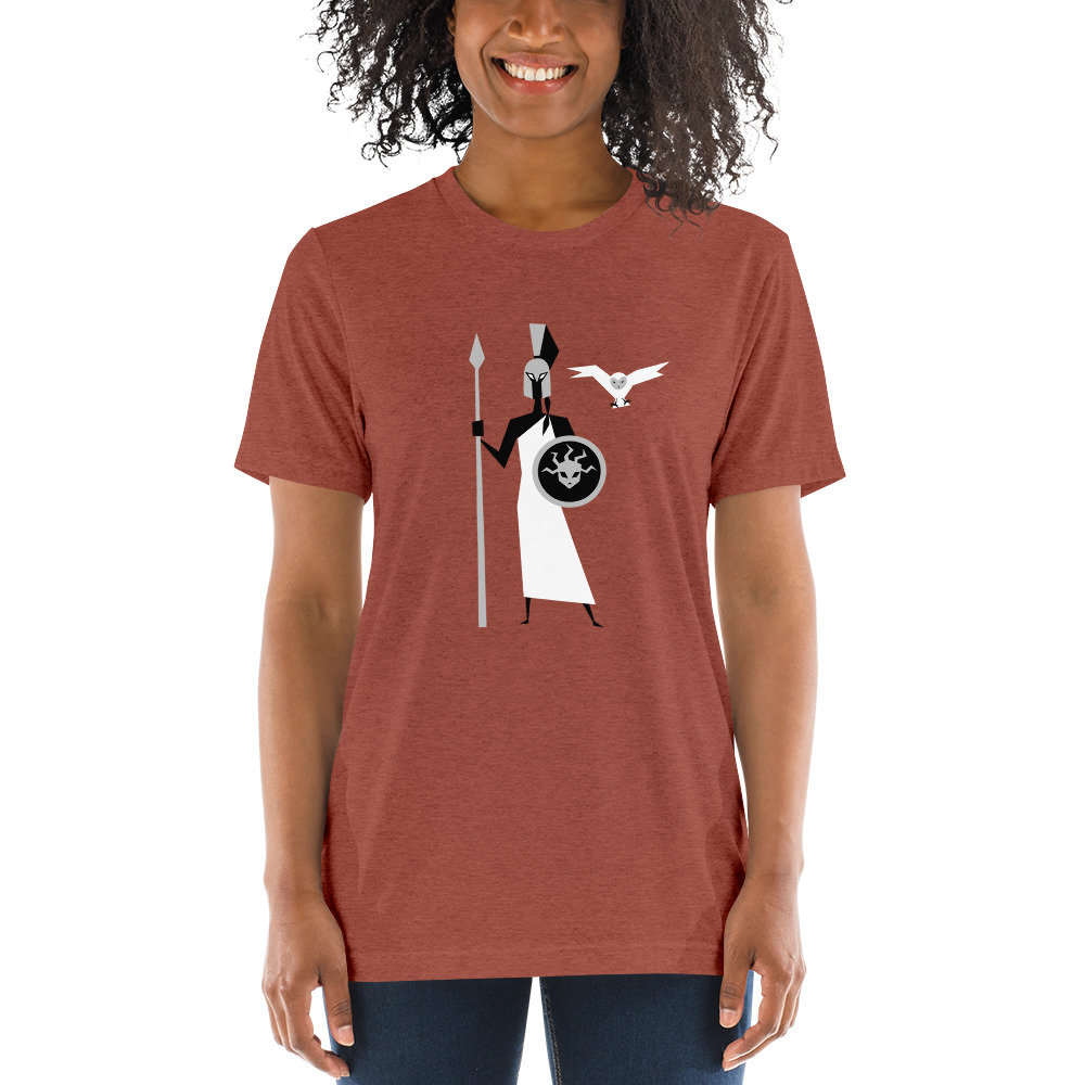 Athena Kurzärmeliges T-Shirt Athena Kurzärmeliges T-Shirt von PorkchopBob