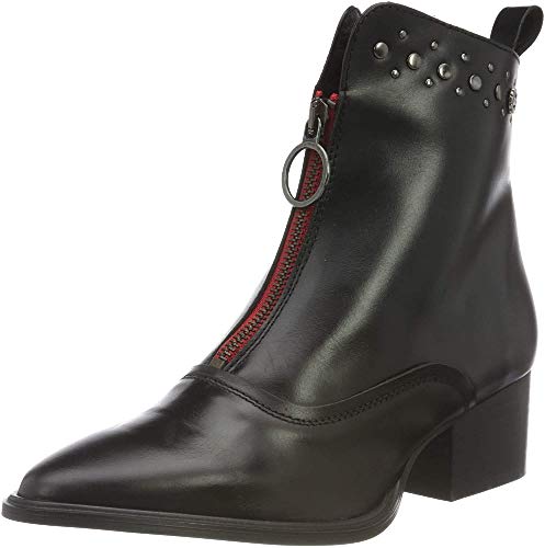 Porronet Damen INNA Mode-Stiefel, Schwarz, 36 EU von Porronet