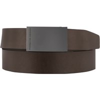 PORSCHE DESIGN Herren Gürtel braun Glattleder von Porsche Design