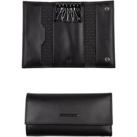 PORSCHE DESIGN Herren Schlüsseletui schwarz Leder von Porsche Design