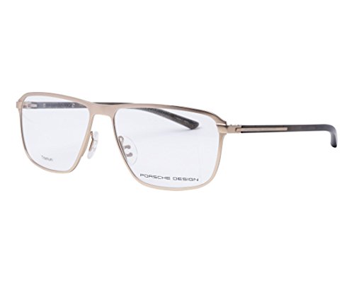 Porsche Design Brillengestelle P8285-B-56 Rechteckig Brillengestelle 56, Gold von Porsche Design