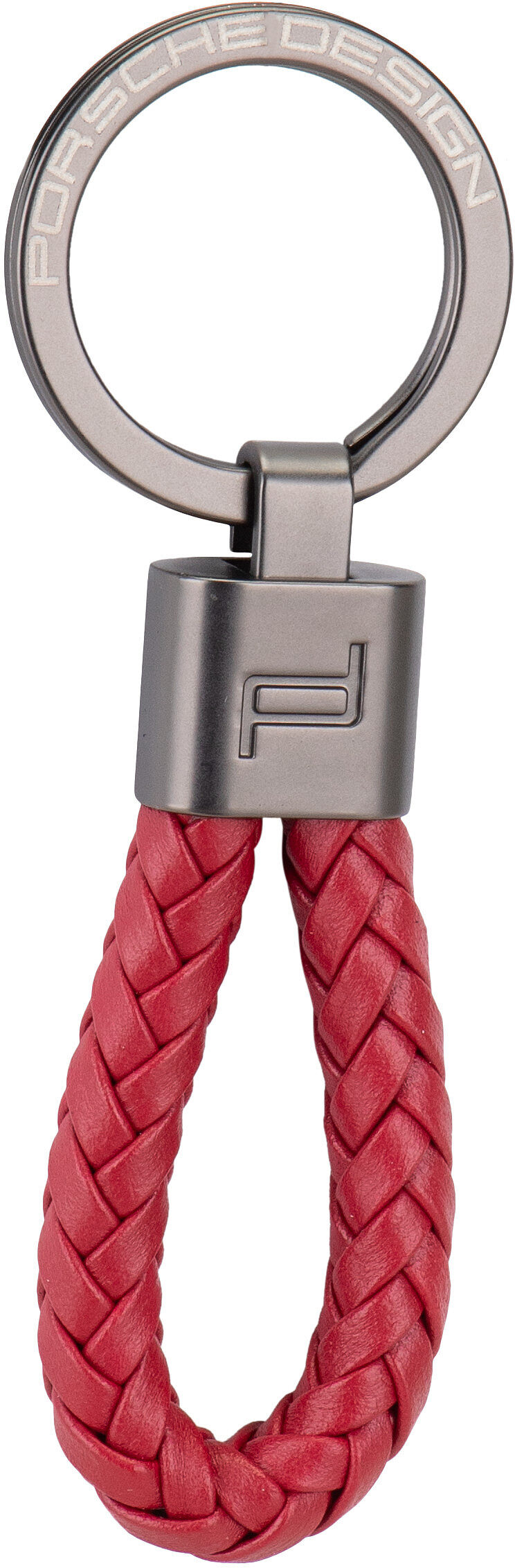 Porsche Design Keyring Leather Cord 28807  in Rot (0 ), Schlüsseletui von Porsche Design