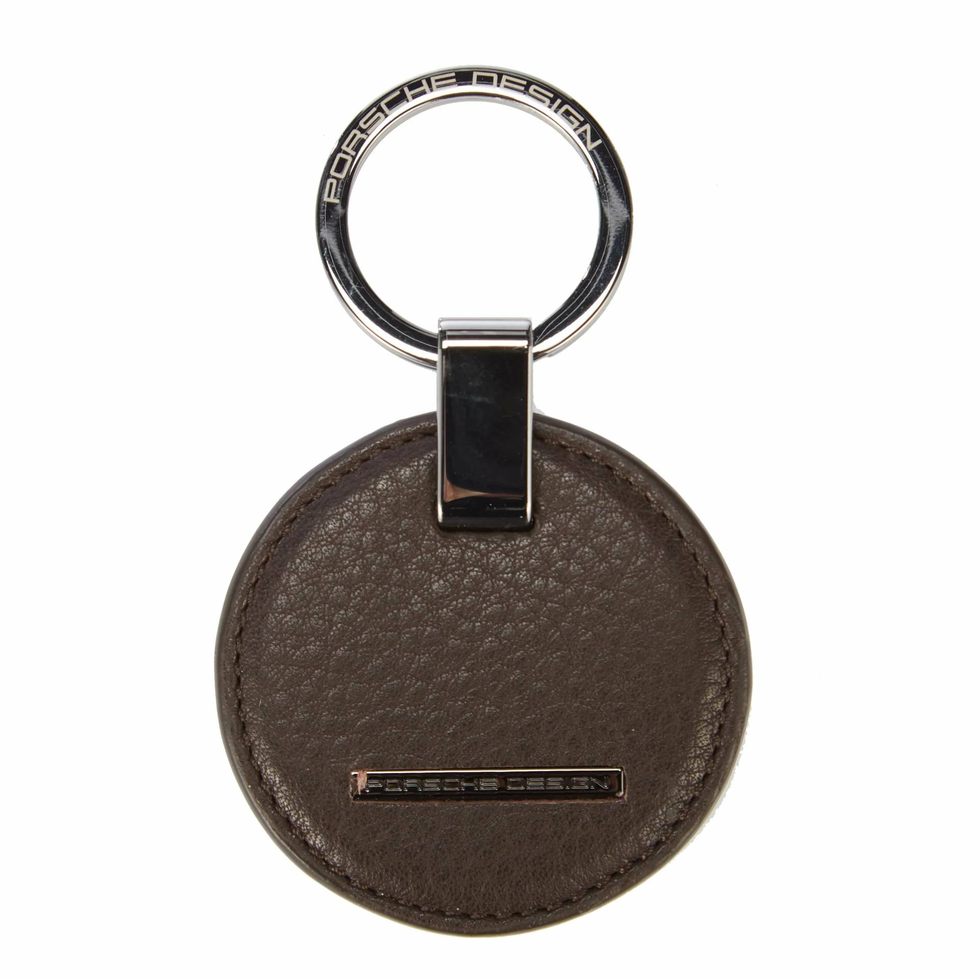 Porsche Design Keyrings Schlüsselanhänger Circle 9 cm - Dark Brown von Porsche Design