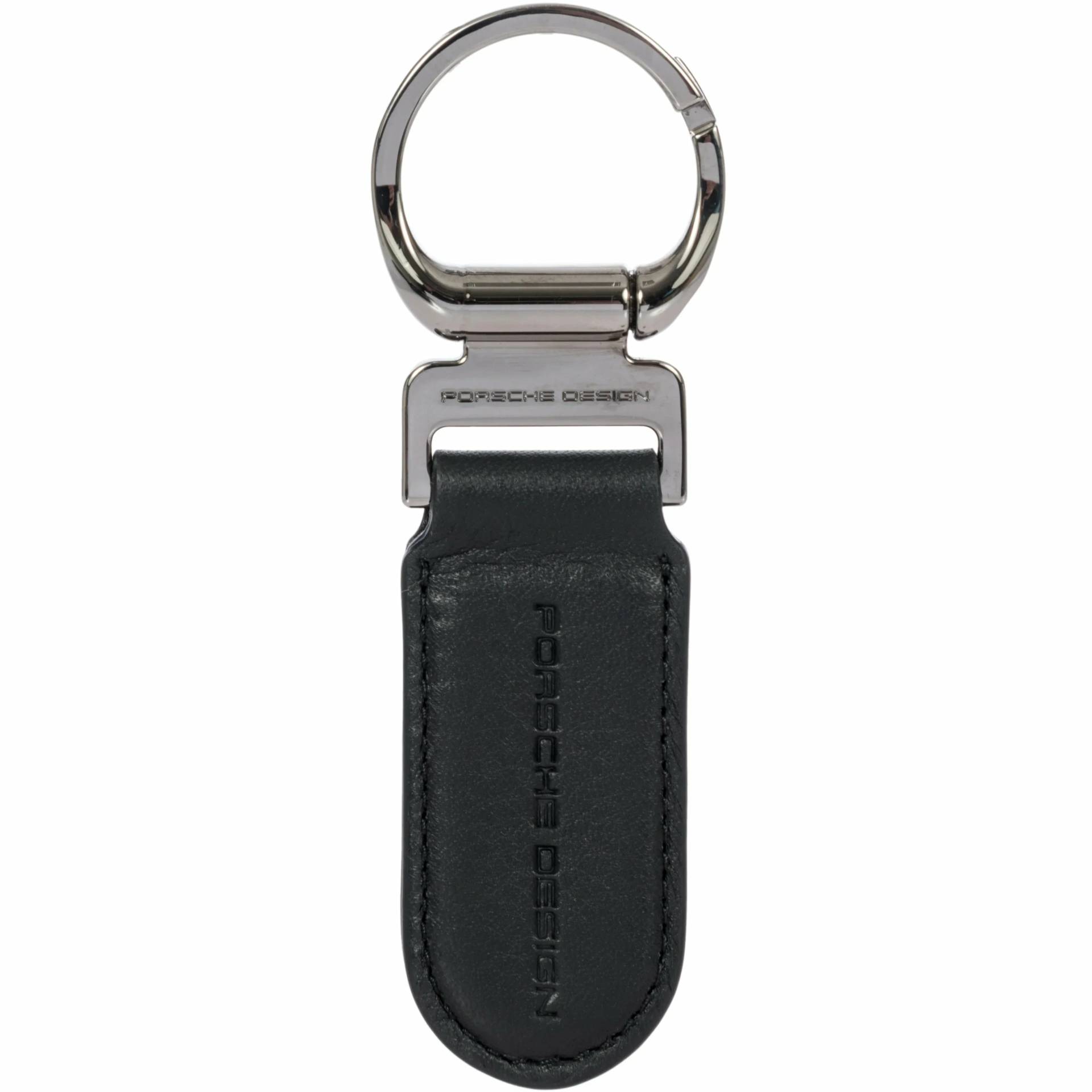 Schlüsselanhänger Keyring Oval Schwarz von Porsche Design