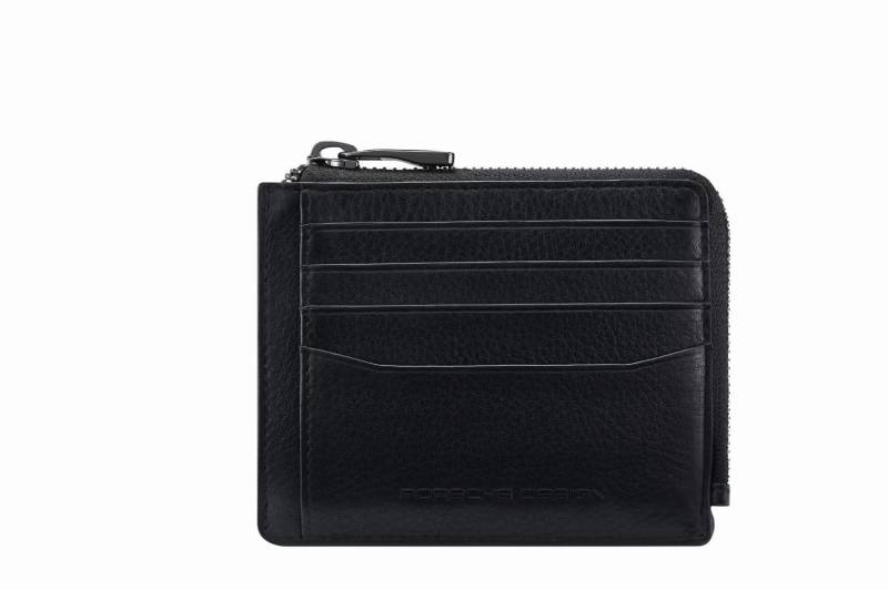 Porsche Design - Kreditkartenetui Slg Business Wallet 11 Zip Black Schwarz von Porsche Design