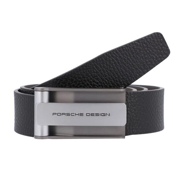 Porsche Design - Porsche Design Business Gürtel / 120 cm Hook, kürzbar, Schwarz von Porsche Design