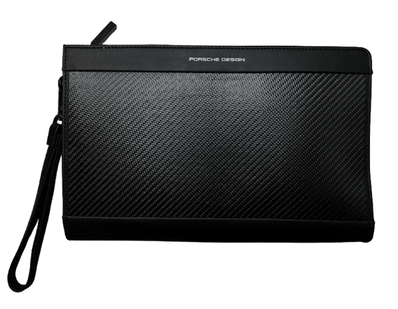 Porsche Design - Porsche Design Carbon Clutch / Herrentasche S, Schwarz von Porsche Design