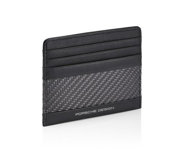 Porsche Design - Porsche Design Carbon Kartenetui 6, Schwarz von Porsche Design