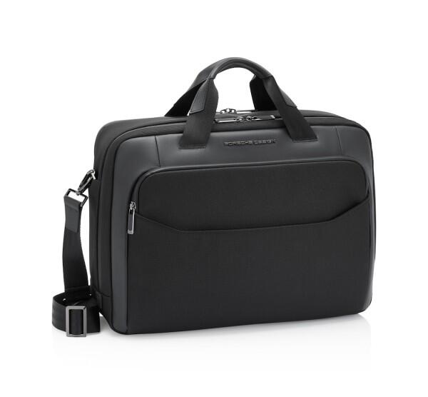 Porsche Design - Porsche Design Roadster Nylon Aktentaschen / Briefcase M, Schwarz von Porsche Design