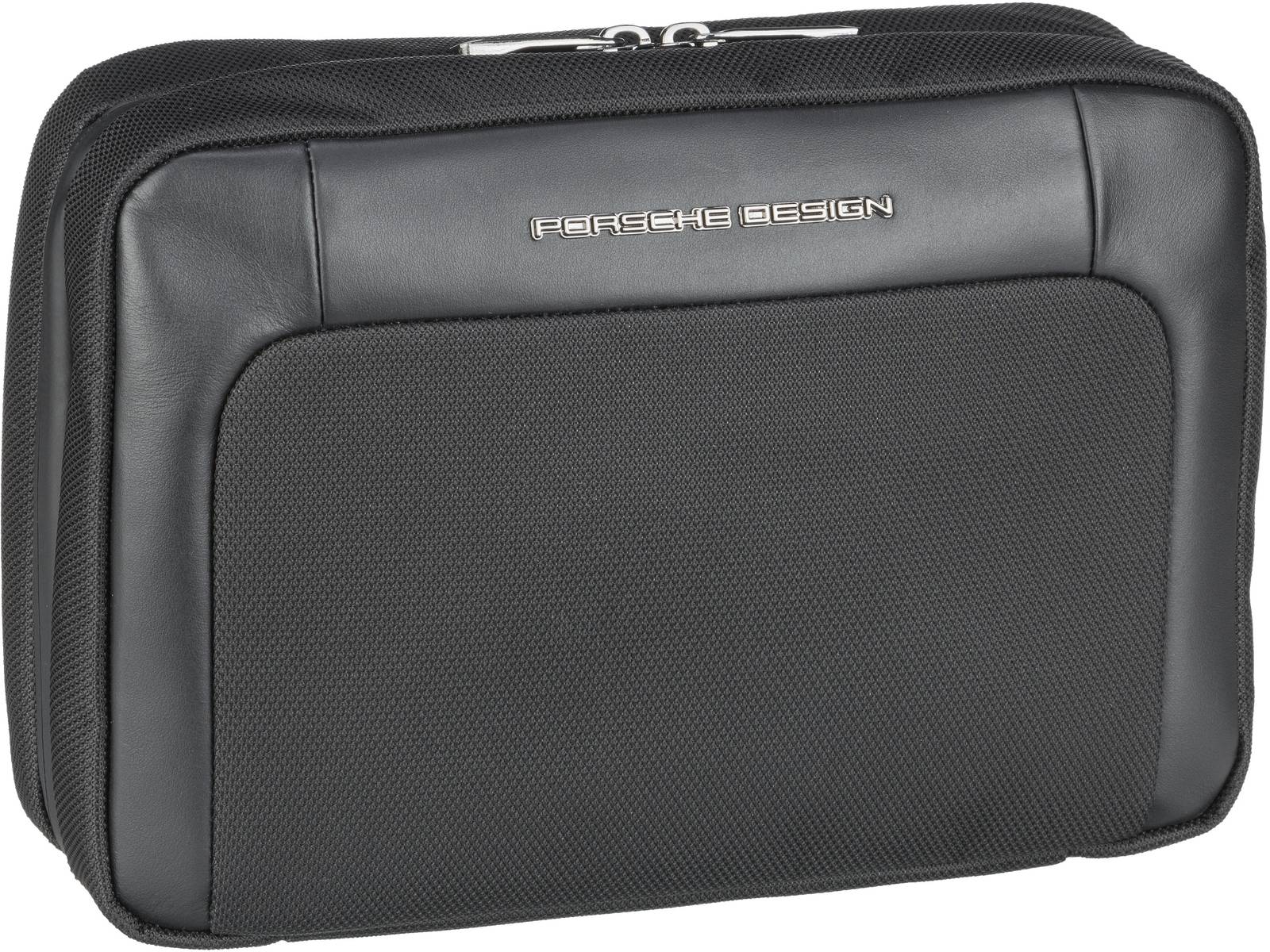 Porsche Design Roadster Nylon Washbag L 1011  in Schwarz (4.4 Liter), Kulturbeutel von Porsche Design