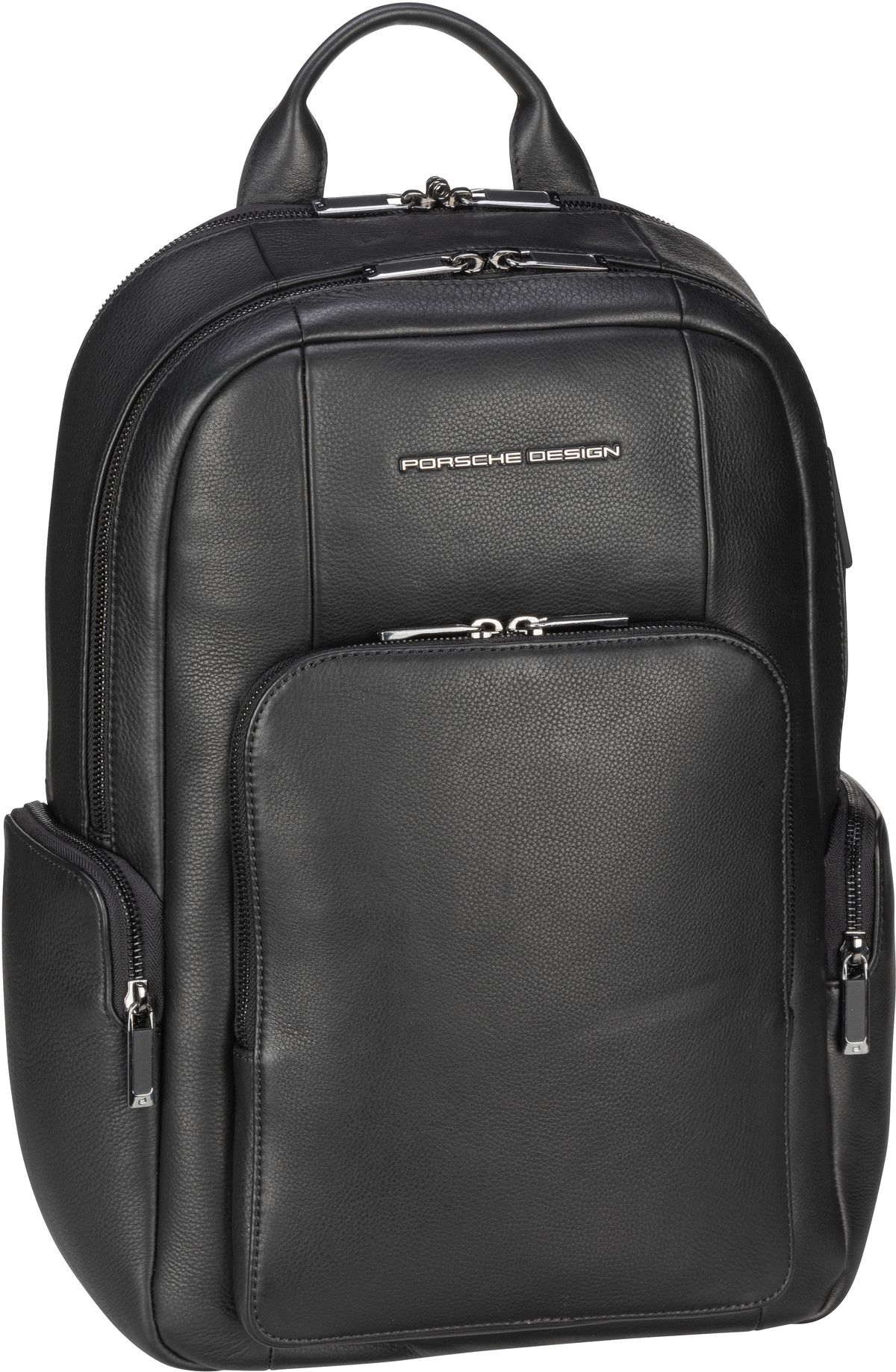 Porsche Design Roadster Leather Backpack M1  in Schwarz (17.3 Liter), Rucksack / Backpack von Porsche Design