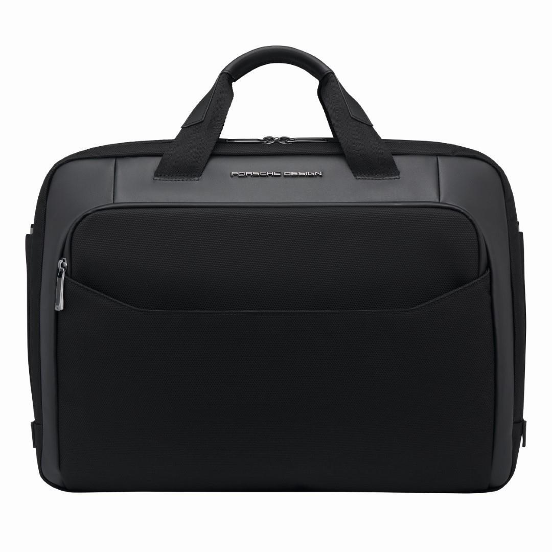 Porsche Design - Rv-Aktenmappe Roadster Briefcase M Black Schwarz von Porsche Design