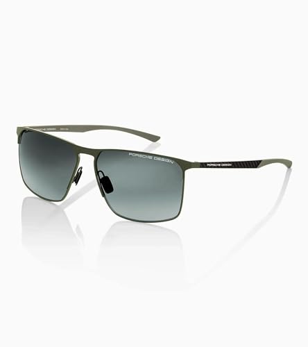 Porsche Design Unisex P8964 Sunglasses, C Olive, Dark Grey, 61 Porsche Design Unisex P8964 Sunglasses, C Olive, Dark Grey, 61 von Porsche Design
