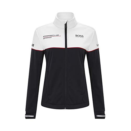 Porsche Motorsport Damen Team Softshell Jacke w/Motorsport Kit, Damen, schwarz, X-Small von Porsche