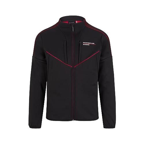 Porsche Motorsport Softshelljacke Herren - Schwarz - Größe: XXL von Porsche