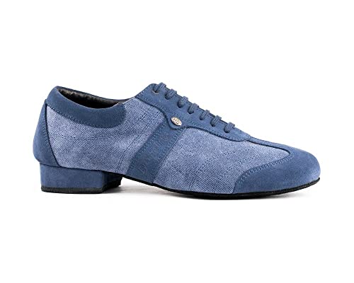 PD Pietro Street Tanzschuhe in Denim mit Wildleder-Sohle von Portdance