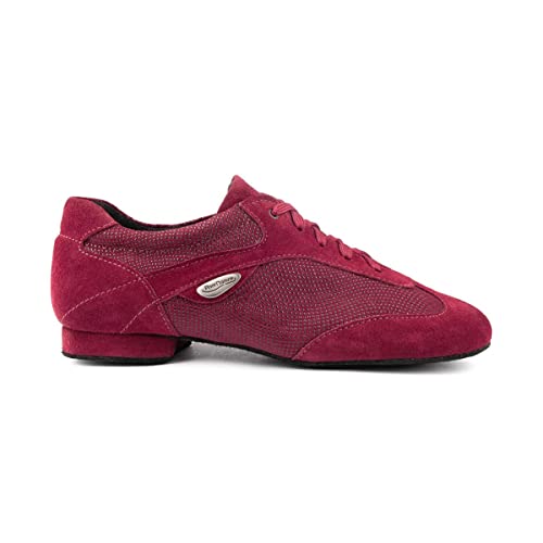 Portdance Damen Tanzschuhe PD07 - Farbe: Bordeaux - Größe: EUR 38 von Portdance