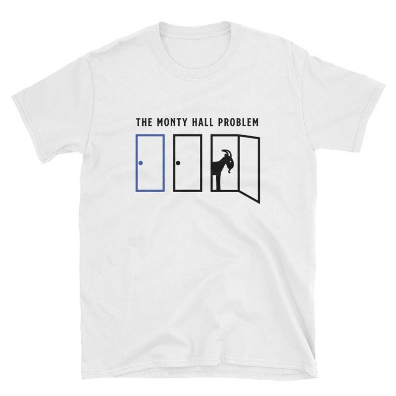 Mathe T-Shirt, Monty Hall Problem Shirt, Puzzle Mathe-Lehrer-Shirt, Student Lustige Mathe-T-Shirts, Mathematik Shirt Mathe T-Shirt, Monty Hall Problem Shirt, Puzzle Mathe-Lehrer-Shirt, Student Lustige Mathe-T-Shirts, Mathematik Shirt von PortInk