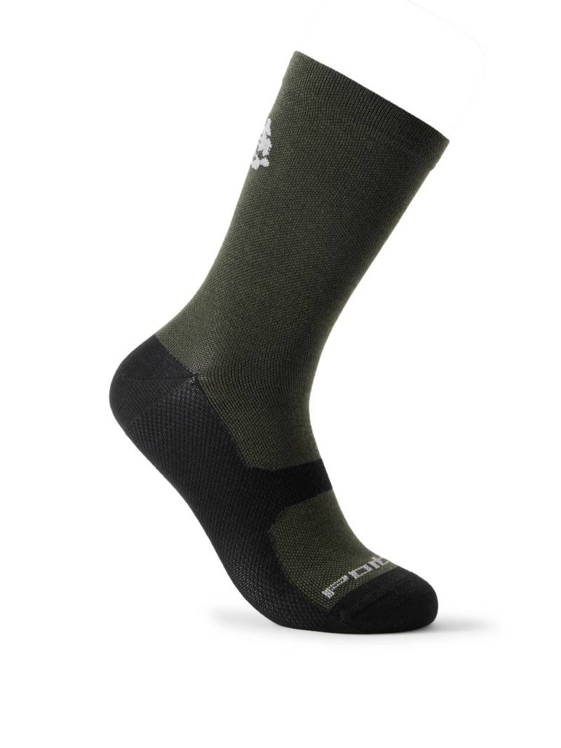 Portal - Pattern Active Jacquard-Knit Socks - Men - Green - L Portal - Pattern Active Jacquard-Knit Socks - Men - Green - L von Portal