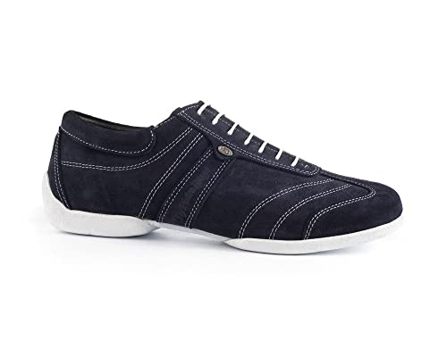 PD Pietro Street Tanzschuhe in Blue Nubuck/White Sole von Portdance