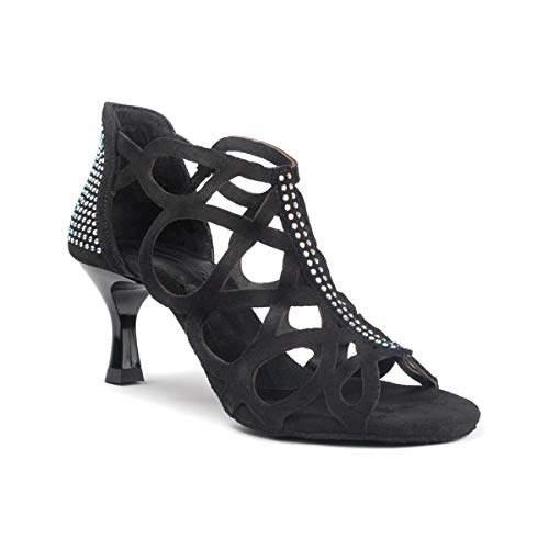 Portdance Damen Tanzschuhe PD814 - Absatz: 5 cm Flare (klein) - Größe: EUR 39 von Portdance