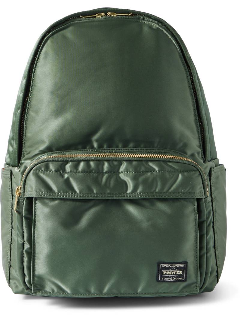 Porter-Yoshida and Co - Daypack Nylon-Twill Backpack - Men - Green von Porter-Yoshida and Co